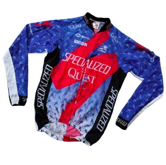 Vintage - Men's Specialized 2 Calorie Quest Cycling Jacket | Sz XL | EUC - Picture 2 of 5